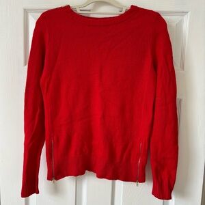 J. Crew Red Wool Women's Sweater